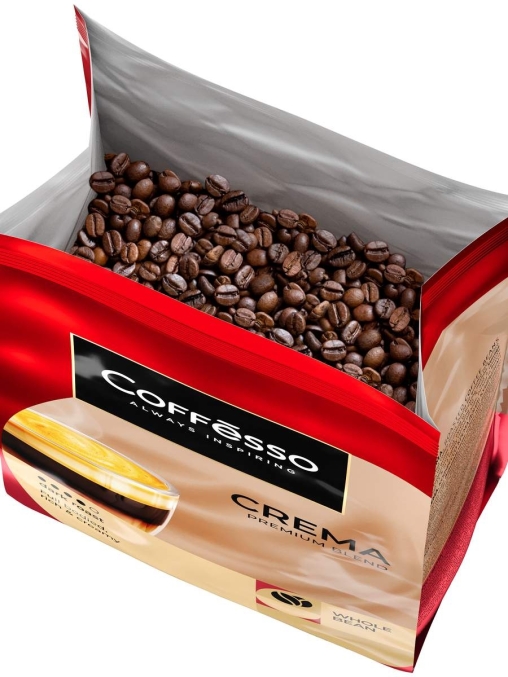 Кофе в зернах Coffesso Crema 1000 г