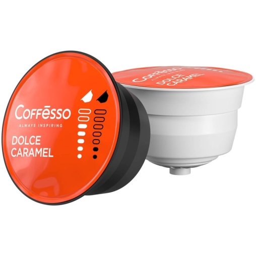 Coffesso кофе-капсулы Dolce Gusto DOLCE CARAMEL 8+8 капсул