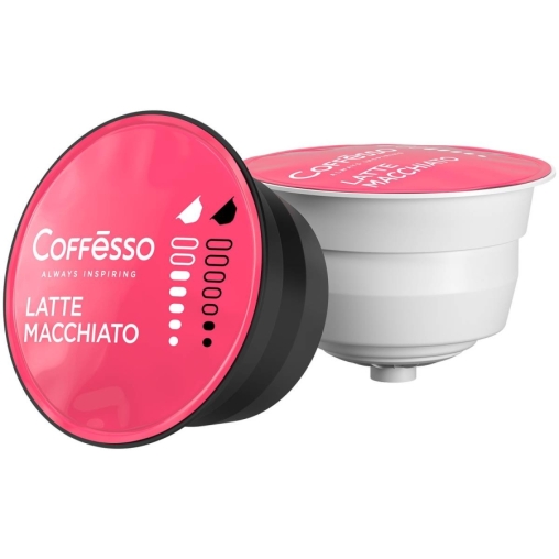 Coffesso кофе-капсулы Dolce Gusto LATTE MACCHIATO 8+8 капсул