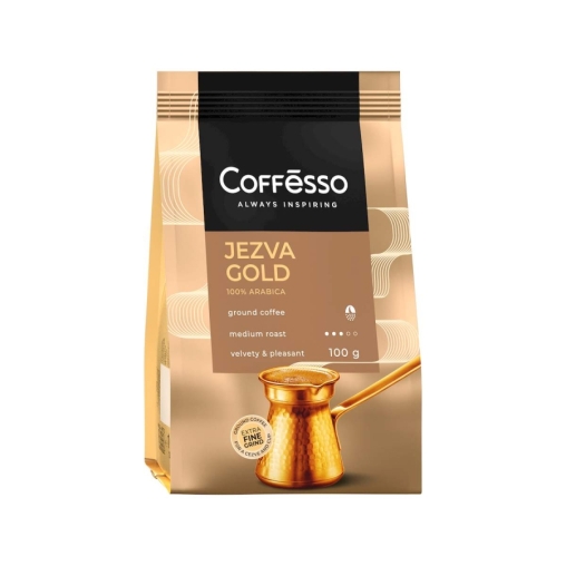 Кофе молотый Coffesso JEZVA Gold 100 г Кофе молотый Coffesso JEZVA Gold 100 г