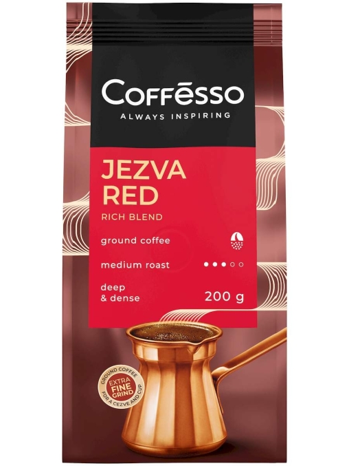 Кофе молотый Coffesso JEZVA Red 200 г
