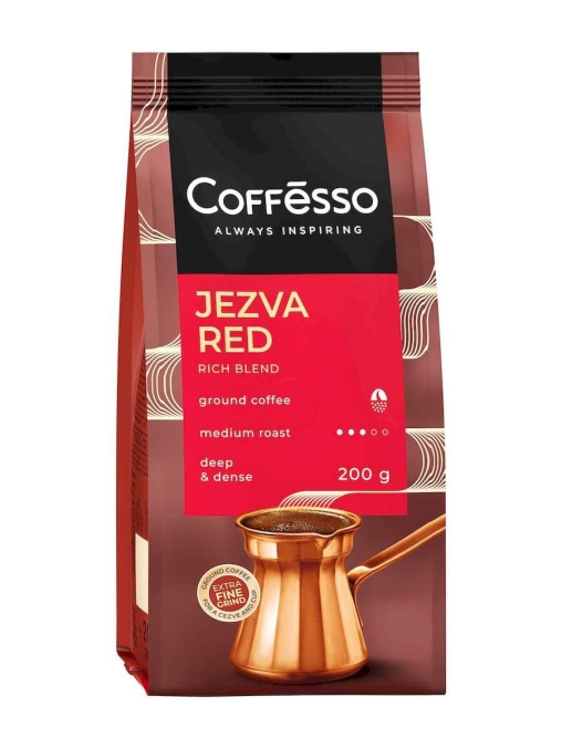 Кофе молотый Coffesso JEZVA Red 200 г