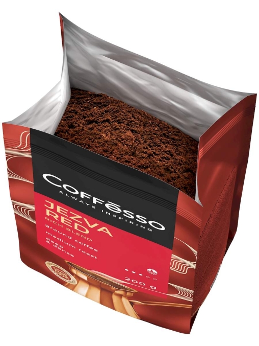 Кофе молотый Coffesso JEZVA Red 200 г