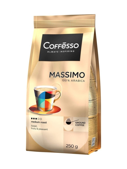 Кофе молотый Coffesso MASSIMO 250 г Кофе молотый Coffesso MASSIMO 250 г