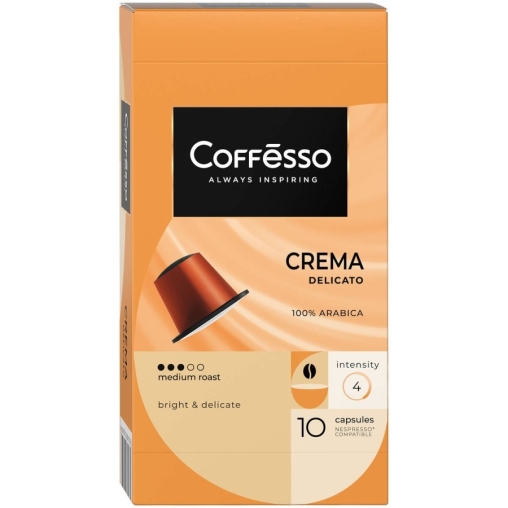 Кофе-капсулы Nespresso Coffesso Crema Delicato 5 г по 10 шт.
