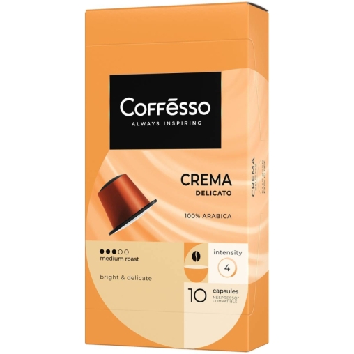 Кофе-капсулы Nespresso Coffesso Crema Delicato 5 г по 10 шт.