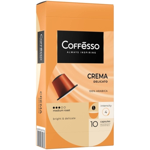 Кофе-капсулы Nespresso Coffesso Crema Delicato 5 г по 10 шт.