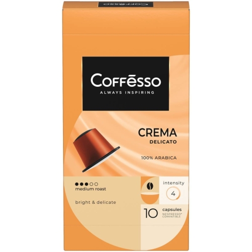 Кофе-капсулы Nespresso Coffesso Crema Delicato 5 г по 10 шт.