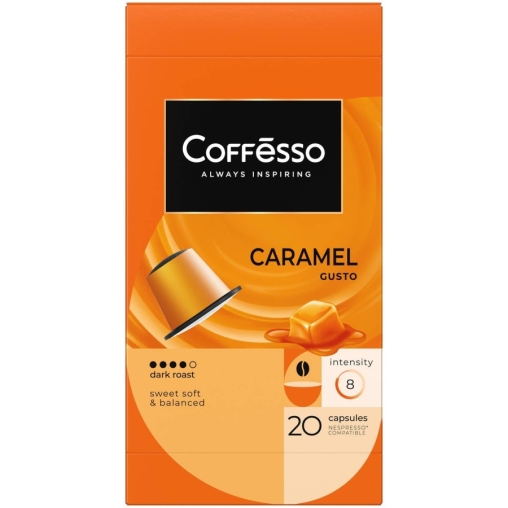 Кофе-капсулы Nespresso Coffesso Caramel Gusto 5 г по 20 шт.