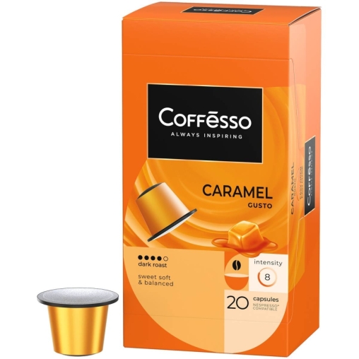 Кофе-капсулы Nespresso Coffesso Caramel Gusto 5 г по 20 шт.