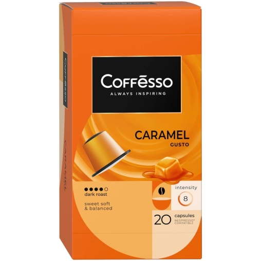 Кофе-капсулы Nespresso Coffesso Caramel Gusto 5 г по 20 шт.