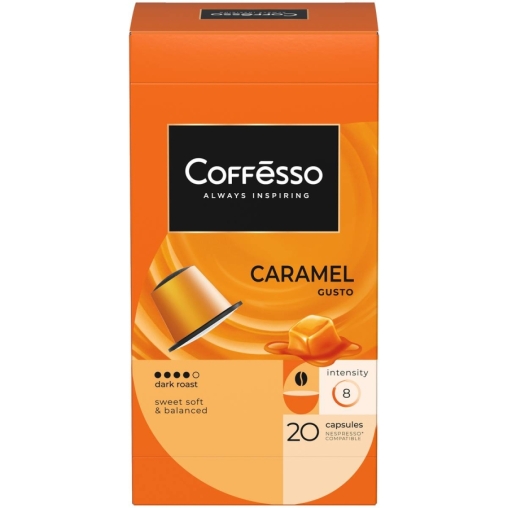 Кофе-капсулы Nespresso Coffesso Caramel Gusto 5 г по 20 шт.