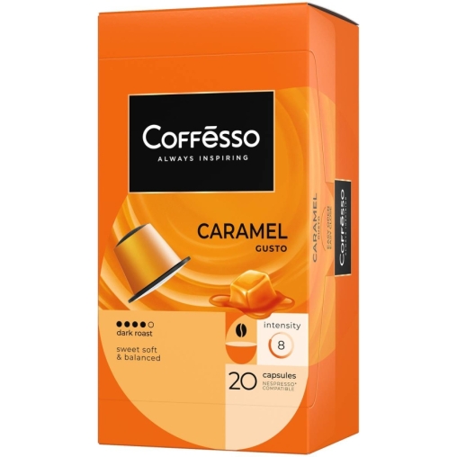 Кофе-капсулы Nespresso Coffesso Caramel Gusto 5 г по 20 шт.