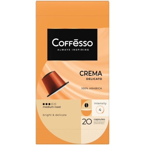 Кофе-капсулы Nespresso Coffesso Crema Delicato 5 г по 20 шт.