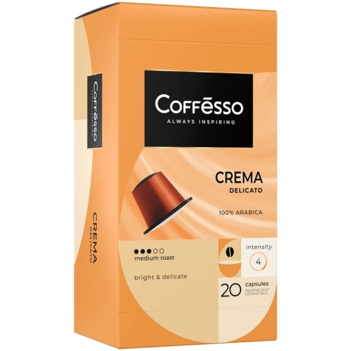 Кофе-капсулы Nespresso Coffesso Crema Delicato 5 г по 20 шт.