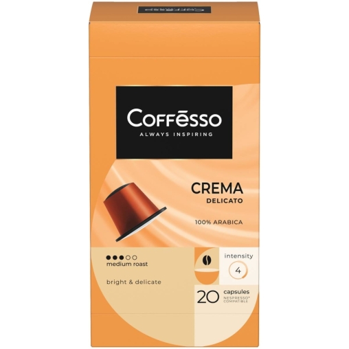 Кофе-капсулы Nespresso Coffesso Crema Delicato 5 г по 20 шт.