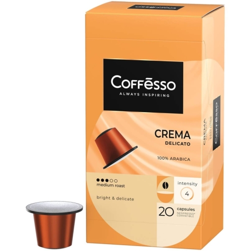 Кофе-капсулы Nespresso Coffesso Crema Delicato 5 г по 20 шт.