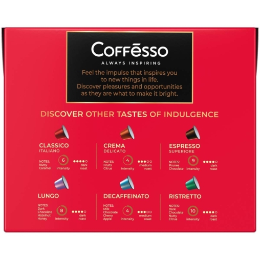 Кофе-капсулы Nespresso Coffesso Classico Italiano 5 г по 40 шт.