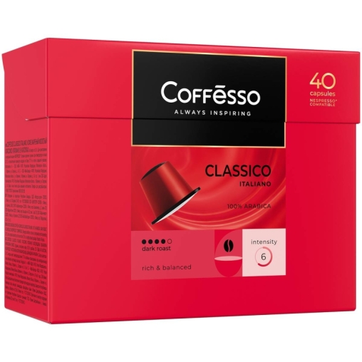 Кофе-капсулы Nespresso Coffesso Classico Italiano 5 г по 40 шт.