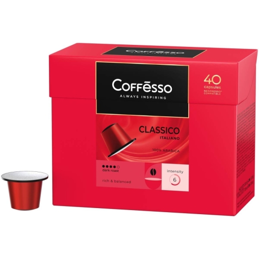 Кофе-капсулы Nespresso Coffesso Classico Italiano 5 г по 40 шт.