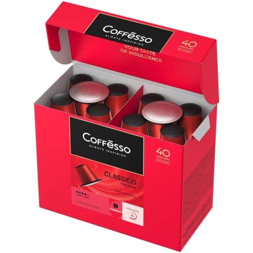 Кофе-капсулы Nespresso Coffesso Classico Italiano 5 г по 40 шт.
