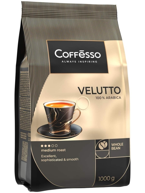 Кофе в зернах Coffesso VELUTTO 1000 г