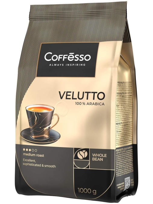 Кофе в зернах Coffesso VELUTTO 1000 г