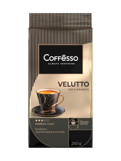 Кофе молотый Coffesso VELUTTO 250 г Кофе молотый Coffesso VELUTTO 250 г