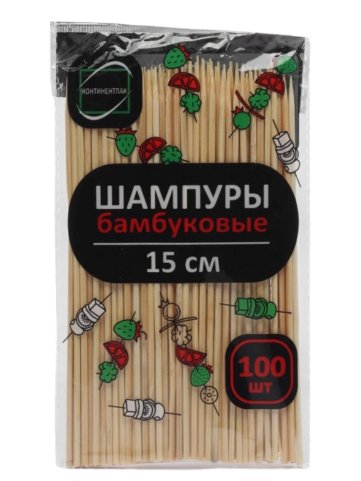 Шампуры бамбуковые 25 см