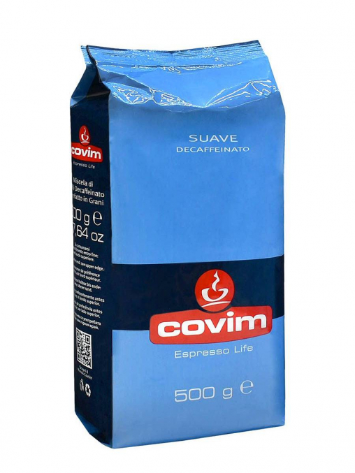 Кофе в зернах Covim Suave Decaffeinated 500 г
