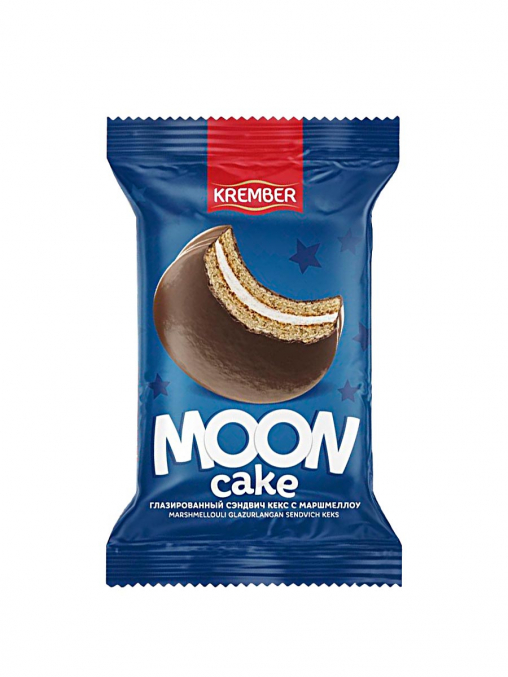 Сэндвич-кекс глазированный с маршмеллоу Moon 25 г