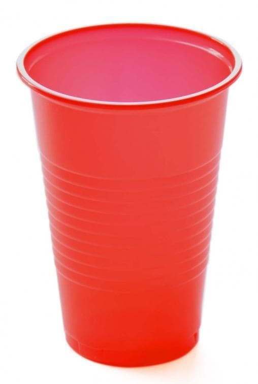 Стакан красный d=72 200 мл для холодных напитков