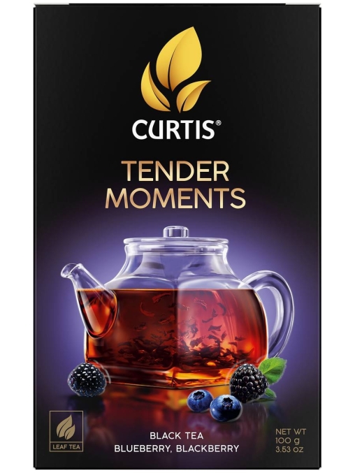 Чай черный Curtis Tender Moments листовой 100 г