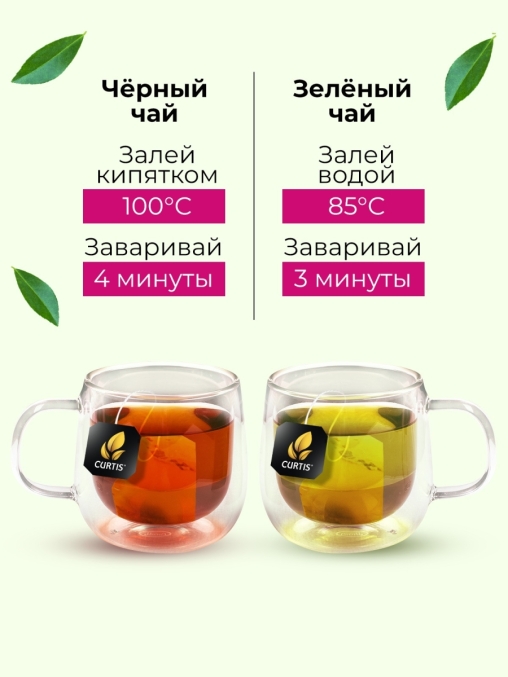 Набор Curtis COLOUR tea SET ассорти 9× 5 саше с цветными чаями