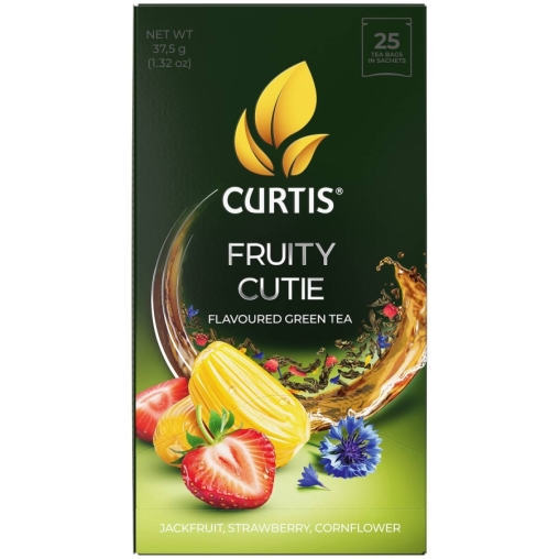 Чай зеленый Curtis Fruity Cutie 25 саше × 1.5 г