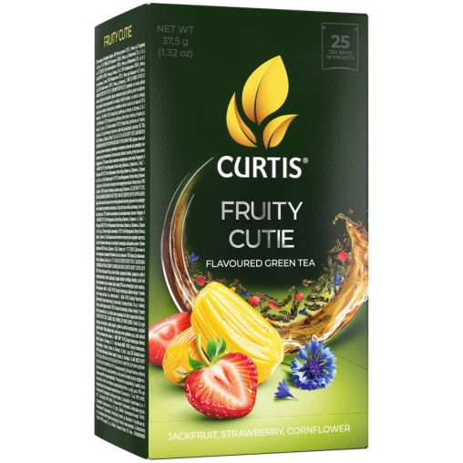 Чай зеленый Curtis Fruity Cutie 25 саше × 1.5 г