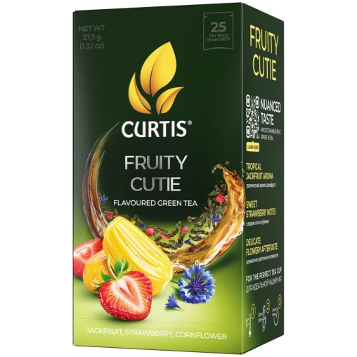 Чай зеленый Curtis Fruity Cutie 25 саше × 1.5 г