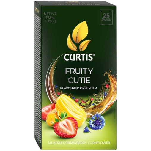 Чай зеленый Curtis Fruity Cutie 25 саше × 1.5 г