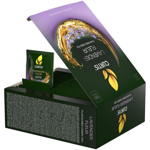 Чай зеленый Curtis Lavender Fleur 100 саше × 1.5 г