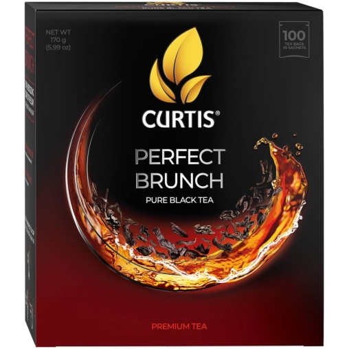 Чай черный Curtis Perfect Brunch 100 саше × 1.7 г