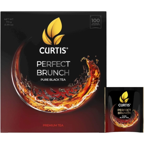 Чай черный Curtis Perfect Brunch 100 саше × 1.7 г