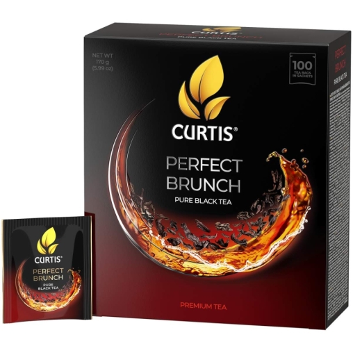 Чай черный Curtis Perfect Brunch 100 саше × 1.7 г