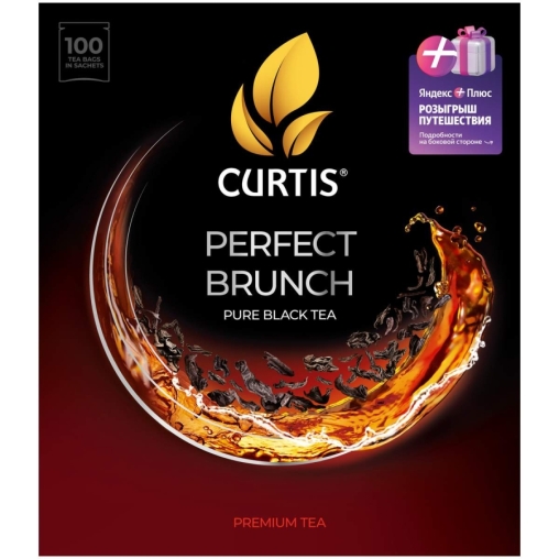 Чай черный Curtis Perfect Brunch 100 саше × 1.7 г
