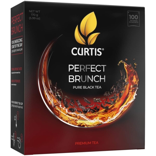Чай черный Curtis Perfect Brunch 100 саше × 1.7 г