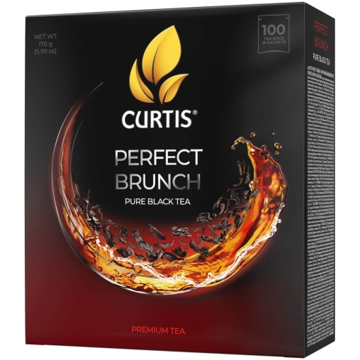 Чай черный Curtis Perfect Brunch 100 саше × 1.7 г