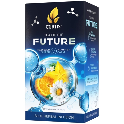 Чайный напиток Curtis Tea Of The Future SUPER CALM 20 саше × 1.5 г