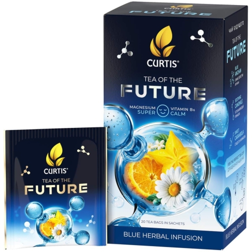 Чайный напиток Curtis Tea Of The Future SUPER CALM 20 саше × 1.5 г