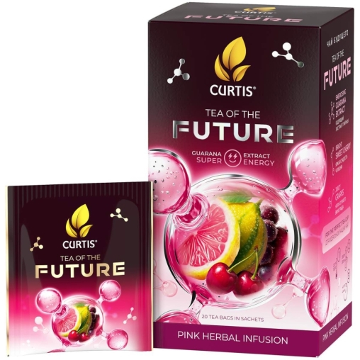 Чайный напиток Curtis Tea Of The Future SUPER ENERGY 20 саше × 1.5 г