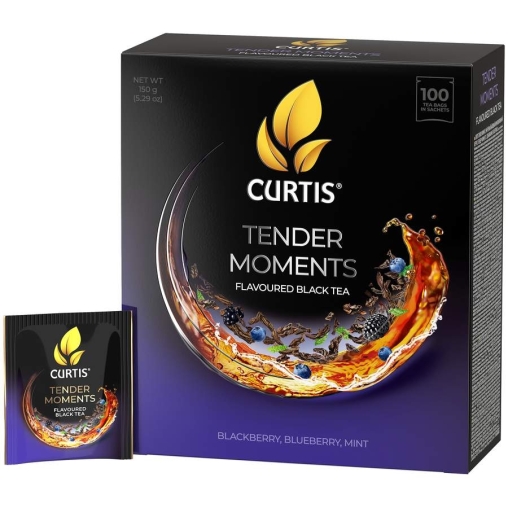 Чай черный Curtis Tender Moments 100 саше × 1.5 г