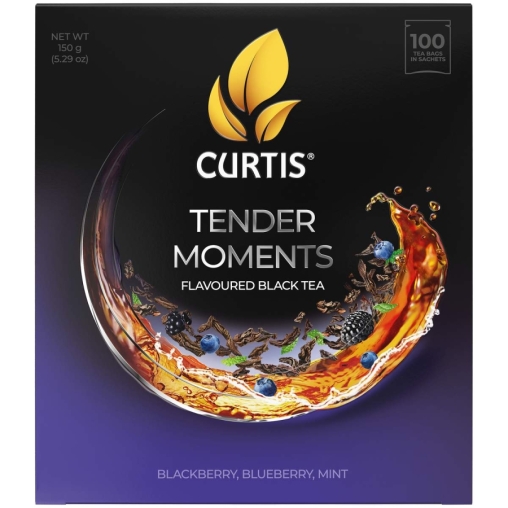 Чай черный Curtis Tender Moments 100 саше × 1.5 г Чай черный Curtis Tender Moments 100 саше × 1.5 г